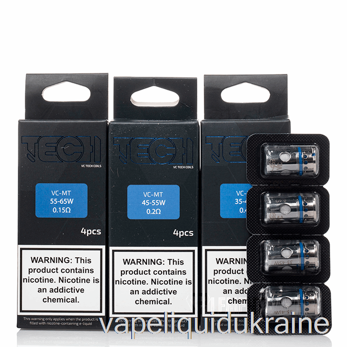 Vape Liquid Ukraine Vaperz Cloud VC Tech Replacement Coils 0.8ohm VC Tech Coils